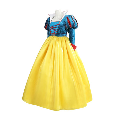 Snow White 2025 Party Dress Cosplay Costume For Women Kids Vikidoky