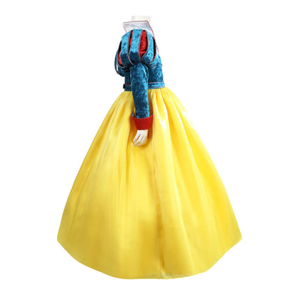 Snow White 2025 Party Dress Cosplay Costume For Women Kids Vikidoky