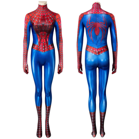 Spider-Man 2 Tobey Maguire Female Bodysuit Cosplay Costume