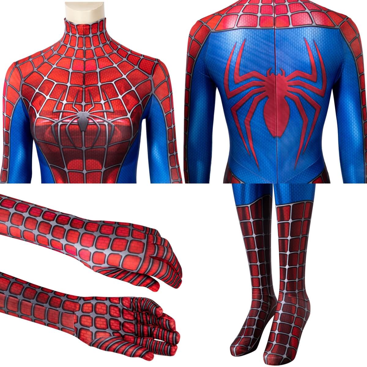 Spider-Man 2 Tobey Maguire Female Bodysuit Cosplay Costume