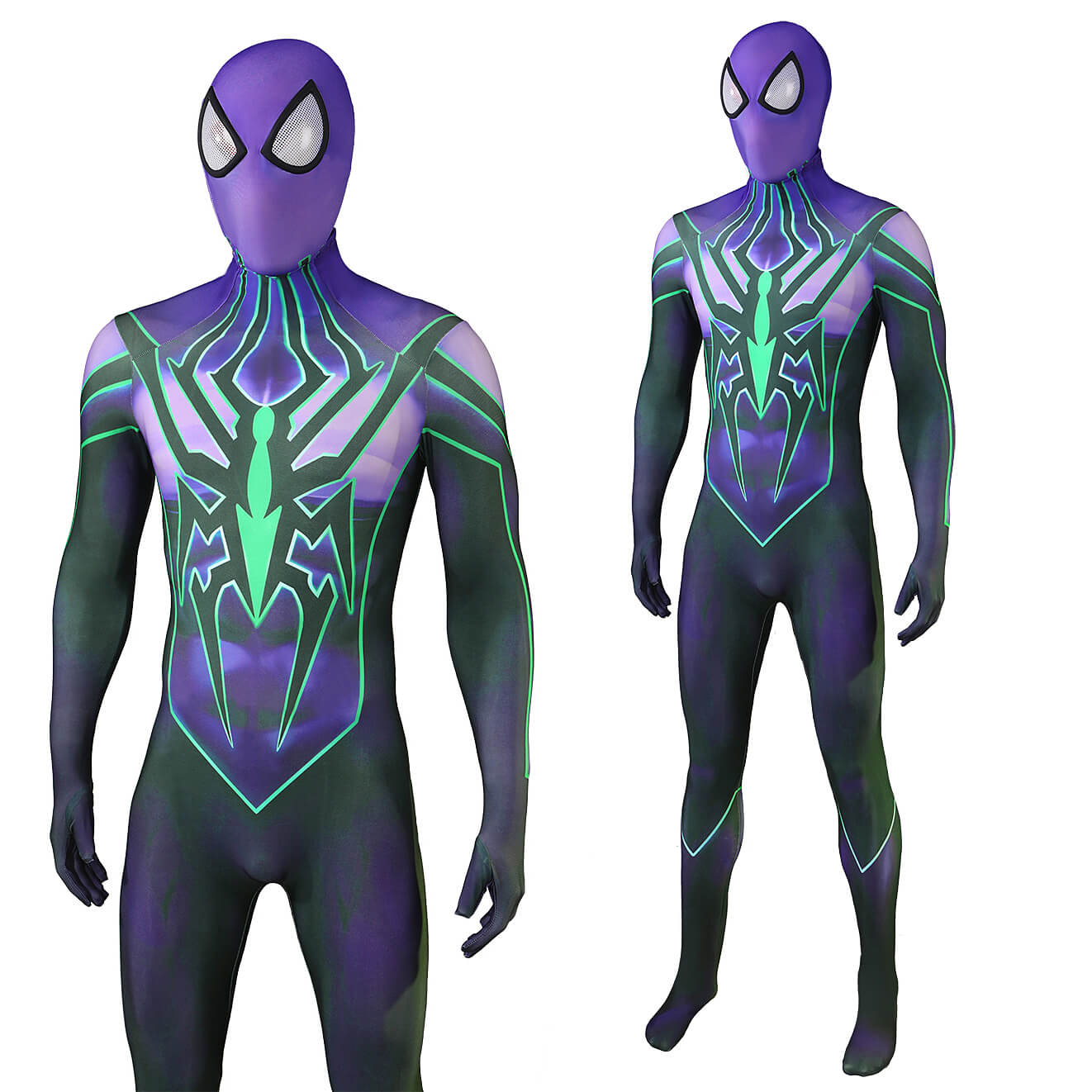 Spider-Man Ben Reilly Chasm Cosplay Costume Printed Style