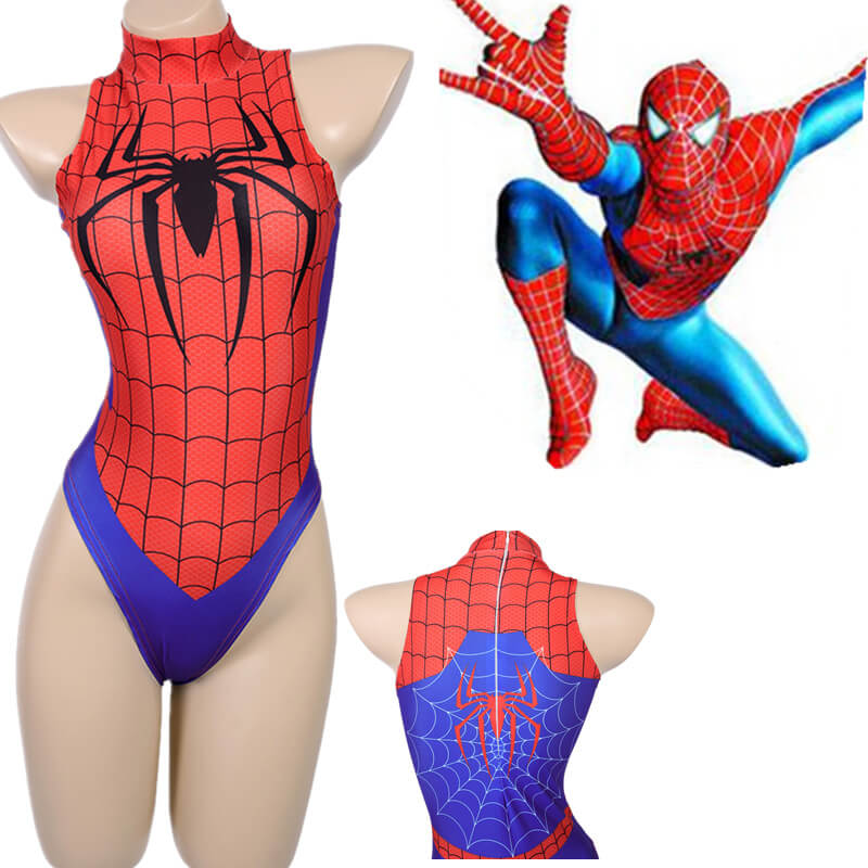 Spider-Man Swimwear Tobey Maguire Summer Bikini