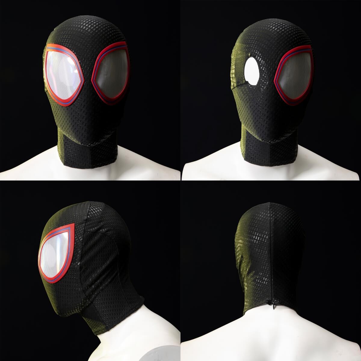 Across the Spider-Verse Miles Morales Spider-Man Cosplay Costume Top Level
