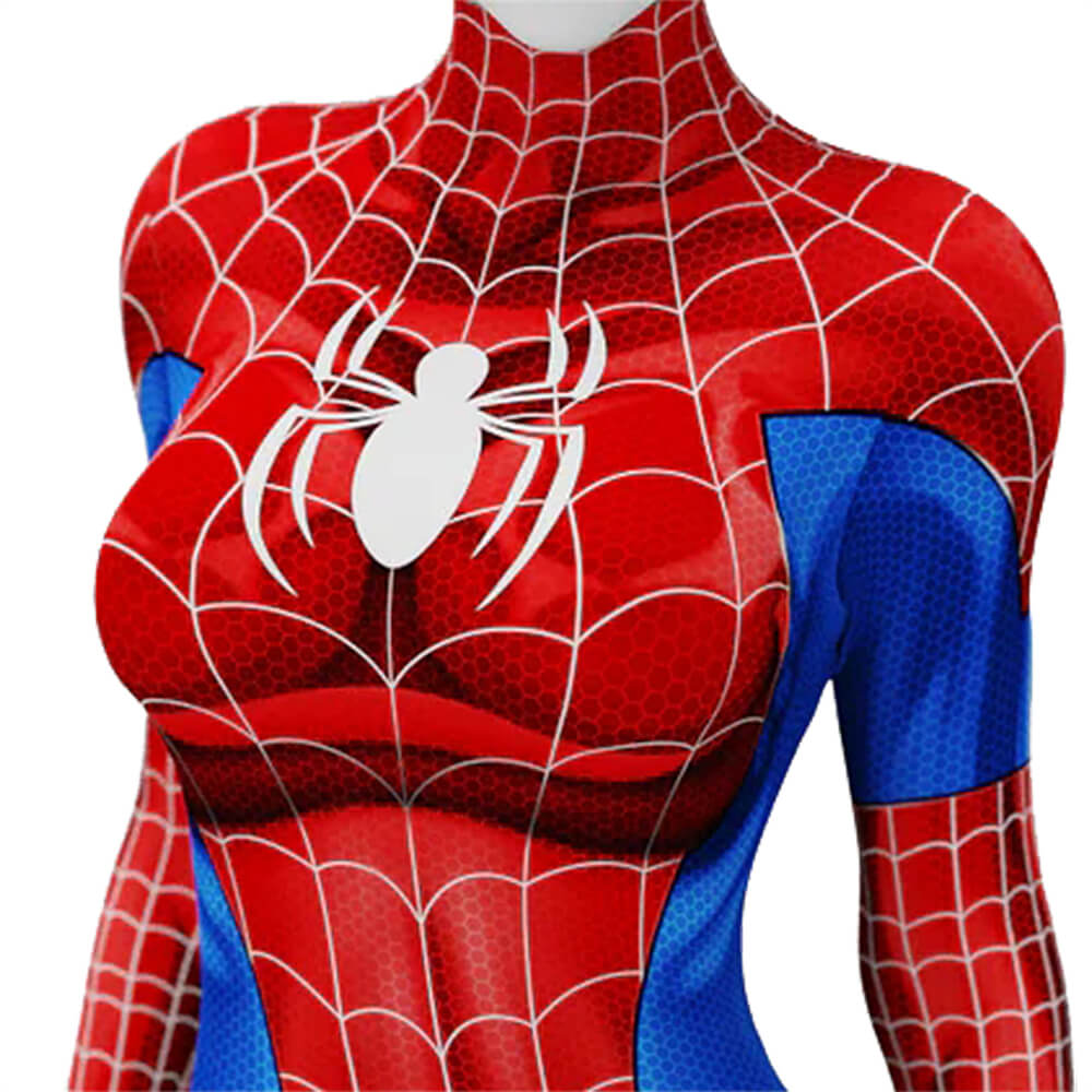 Spider-Woman Mary Jane Cosplay Costume Classic Suit Printed Style