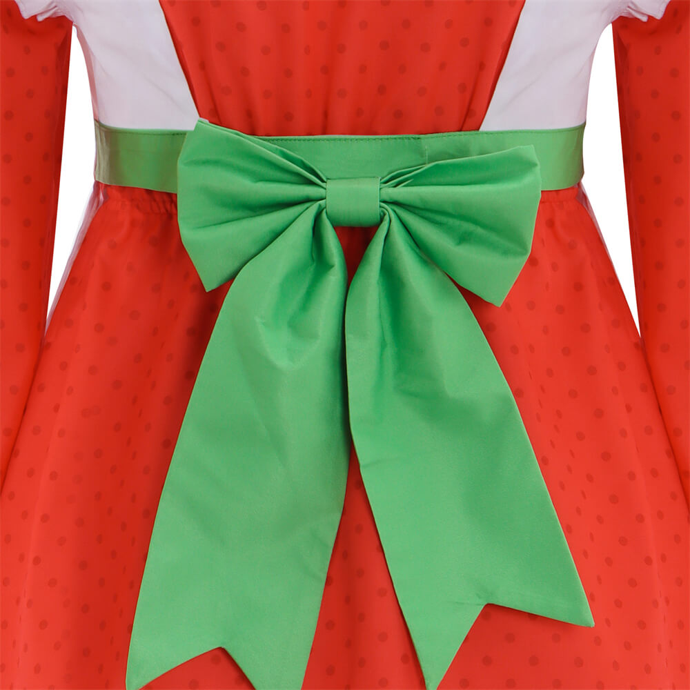 Strawberry Shortcake 1980 Cosplay Costume Classic Style Vikidoky