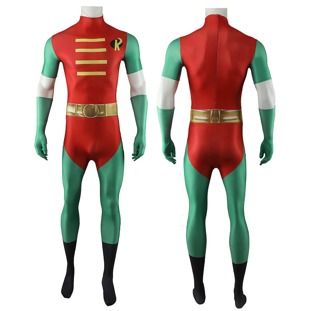 Teen titans Robin Cosplay Costume Printed Style