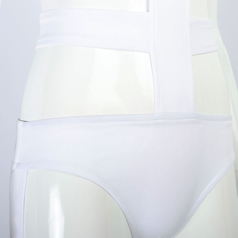 The Fifth 5th Element Leeloo White Cosplay Costume Bandages Suit