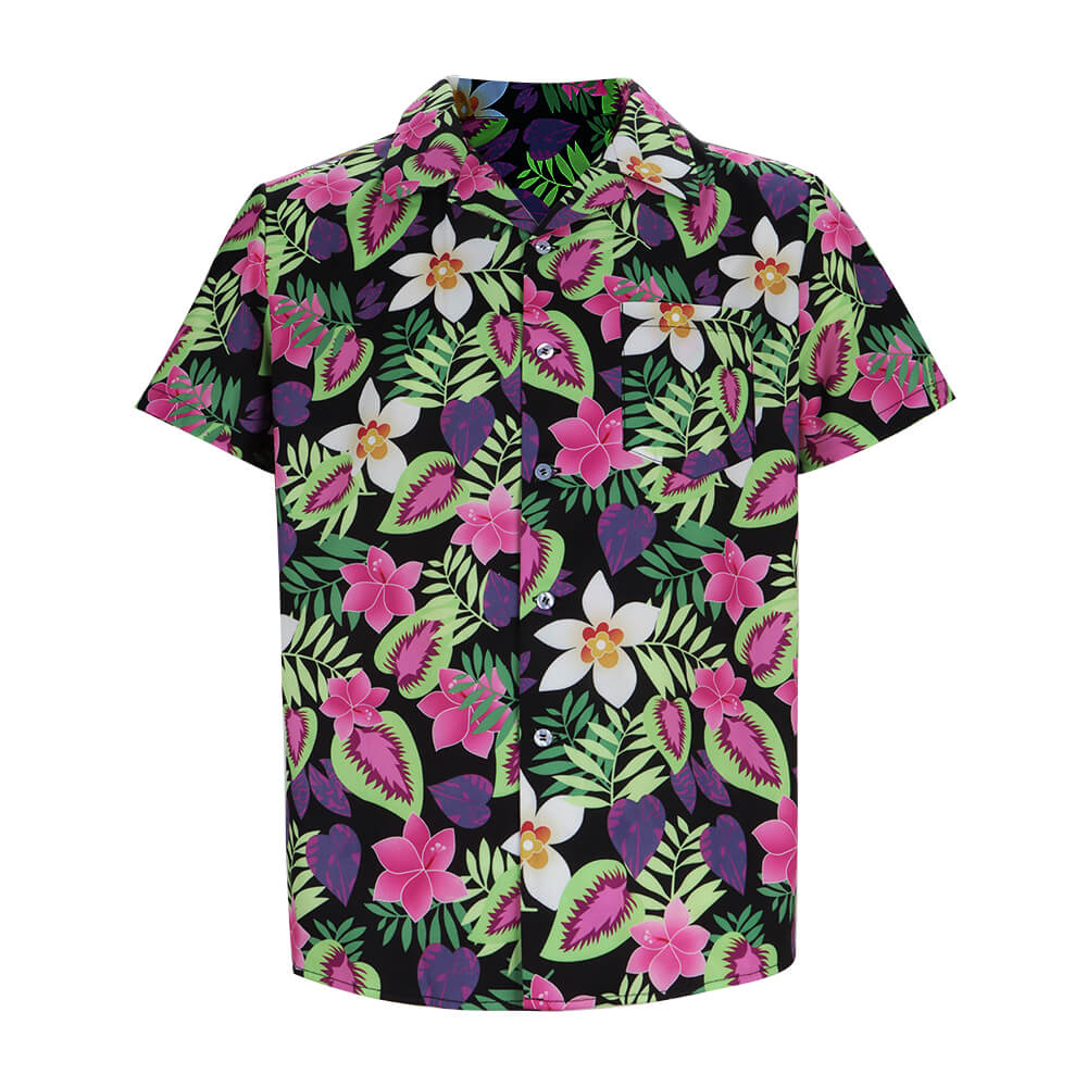 The Goonies Chunk Hawaiian Shirt Short Sleeve Cosplay Costume