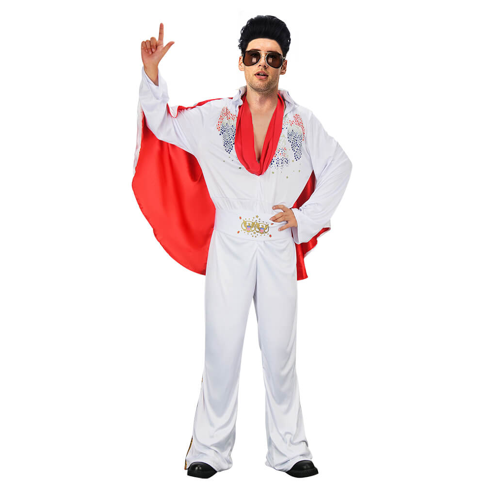 The King of Rock and Roll Costume Elvis Presley Cosplay
