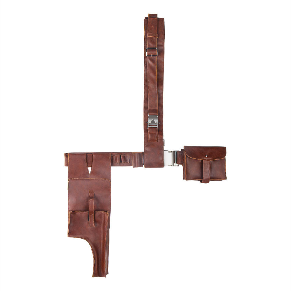 The Mandalorian 2 Din Djarin Leather Belt With Pocket Cosplay Props for Halloween