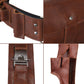The Mandalorian 2 Din Djarin Leather Belt With Pocket Cosplay Props for Halloween