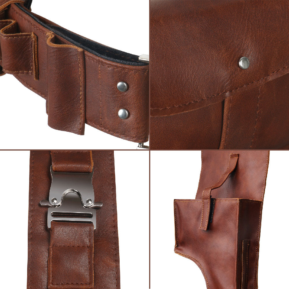 The Mandalorian 2 Din Djarin Leather Belt With Pocket Cosplay Props for Halloween