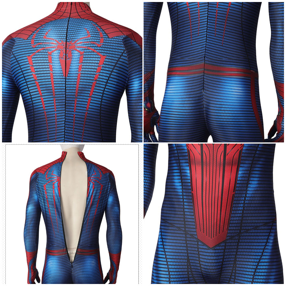 The Amazing Spider-Man Suit Peter Parker Cosplay Costume - VikiDoky