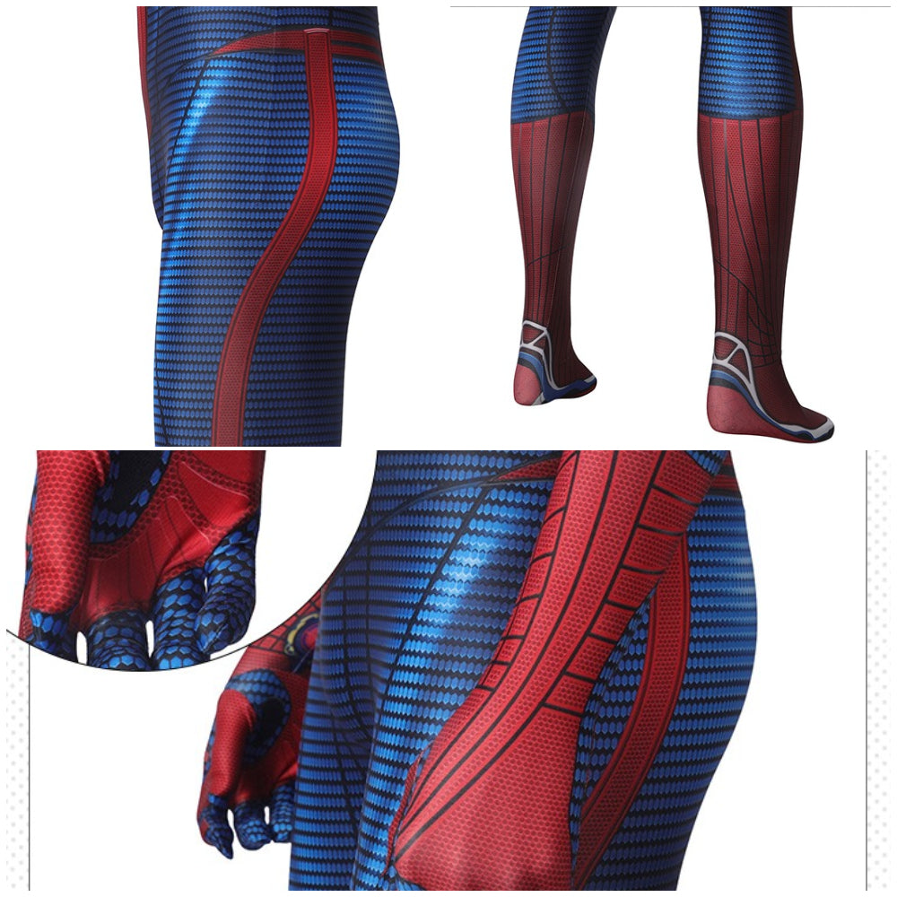 The Amazing Spider-Man Suit Peter Parker Cosplay Costume - VikiDoky