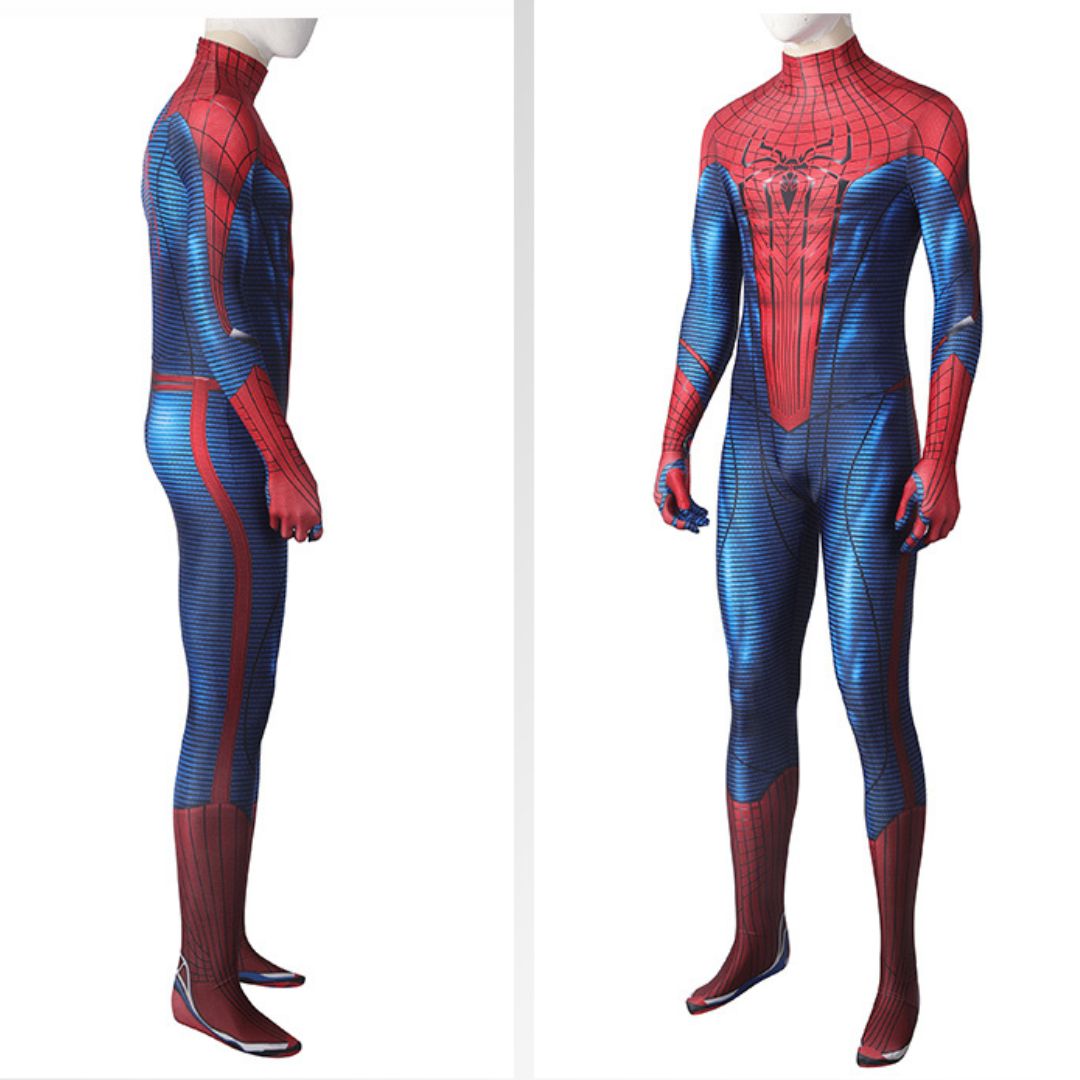 The Amazing Spider-Man Suit Peter Parker Cosplay Costume - VikiDoky