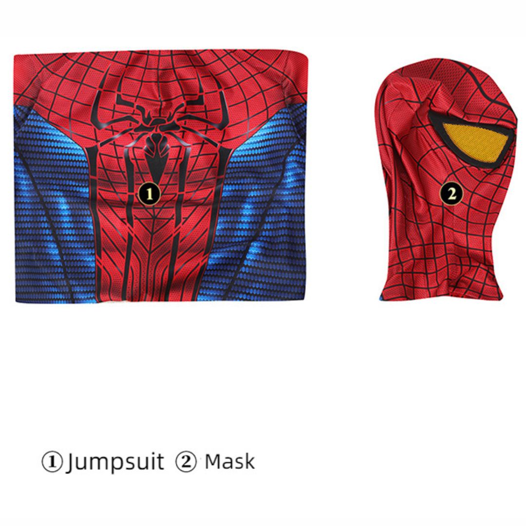 The Amazing Spider-Man Suit Peter Parker Cosplay Costume - VikiDoky