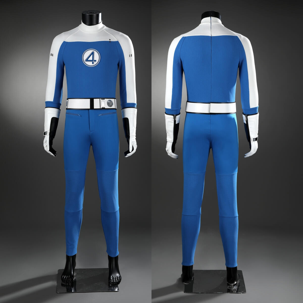 Human Torch Johnny Storm Cosplay Costume The Fantastic Four First Steps Vikidoky