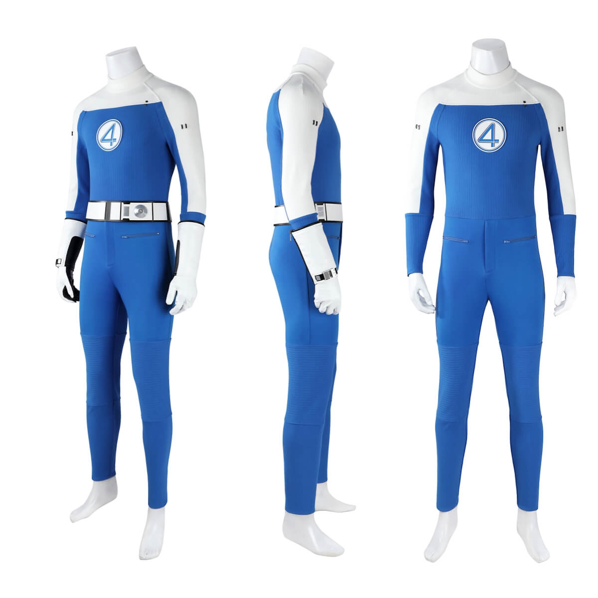 Human Torch Johnny Storm Cosplay Costume The Fantastic Four First Steps Vikidoky