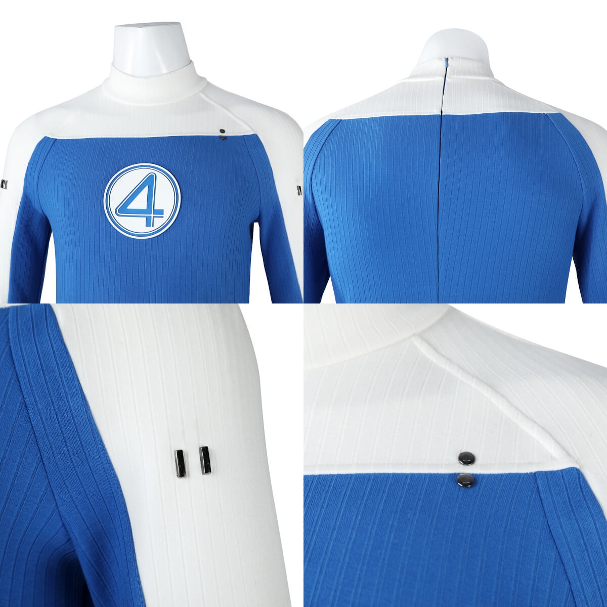 Human Torch Johnny Storm Cosplay Costume The Fantastic Four First Steps Vikidoky