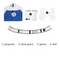 Human Torch Johnny Storm Cosplay Costume The Fantastic Four First Steps Vikidoky