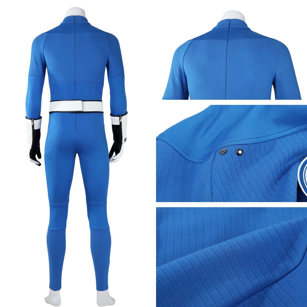 Mister Fantastic Reed Richards Cosplay Costume The Fantastic Four First Steps Vikidoky