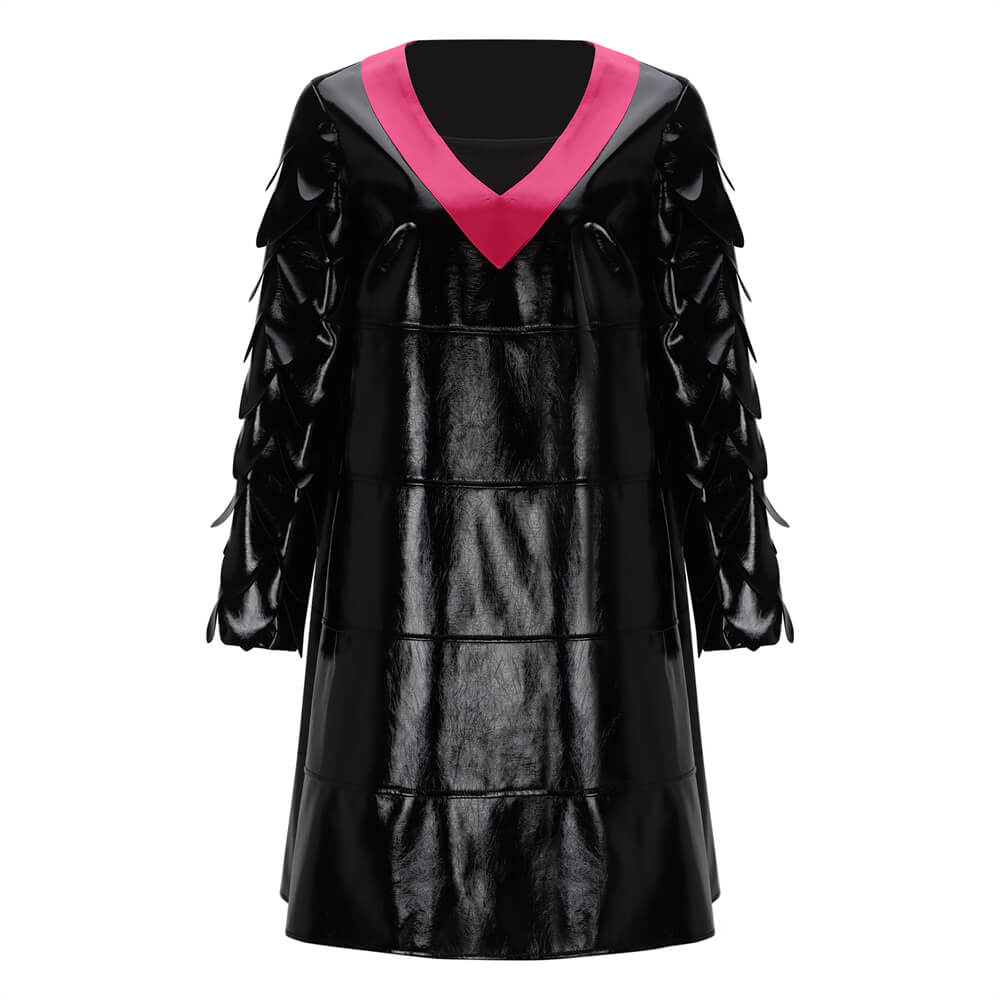 The Incredibles Edna Mode Cosplay Costume Black Dress