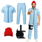 The Life Aquatic with Steve Zissou Crew Uniform Cosplay Costume