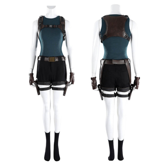 Lara Croft Cosplay Costume-Tomb Raider Live-Action Movie