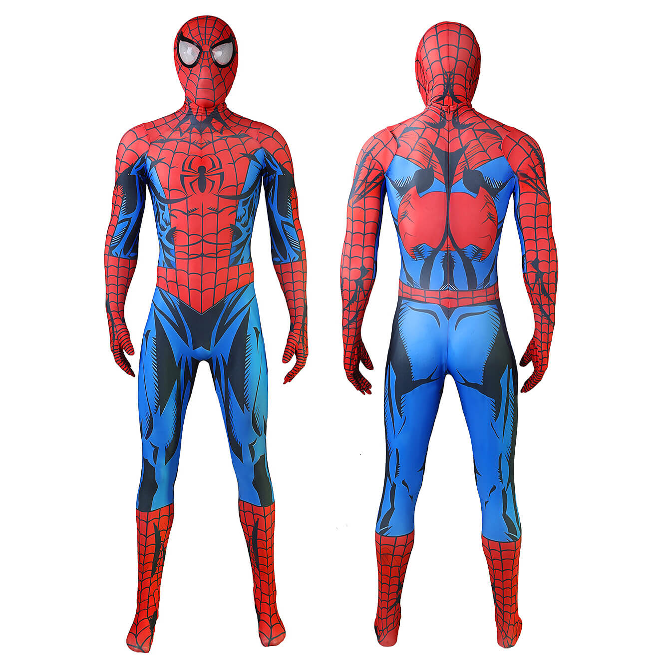 Ultimate Spider-Man Cosplay Costume Bagley Version Printed Style