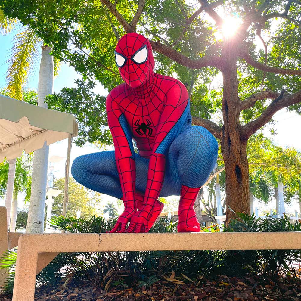 Ultimate Spider-Man Peter Parker Classic Cosplay Costume Printed Style