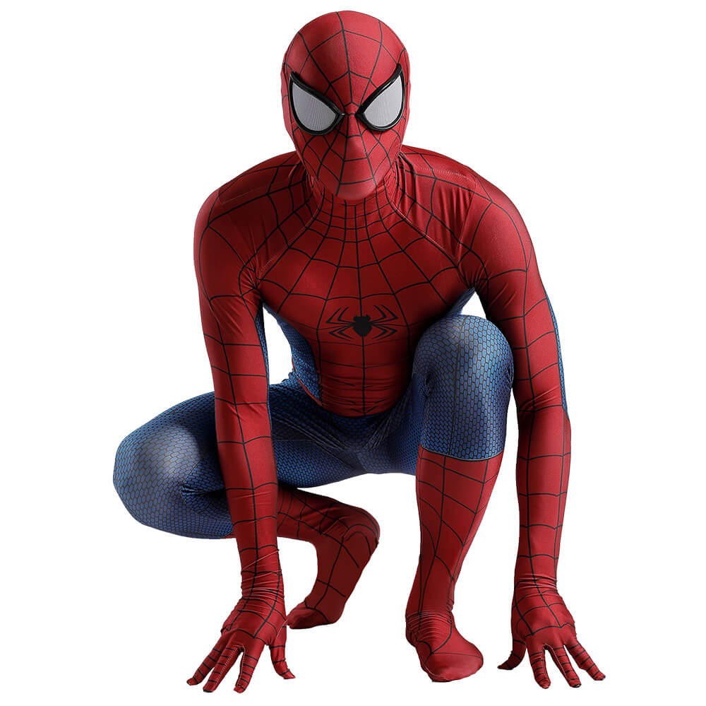 Ultimate Spider-Man Peter Parker Classic Cosplay Costume Printed Style