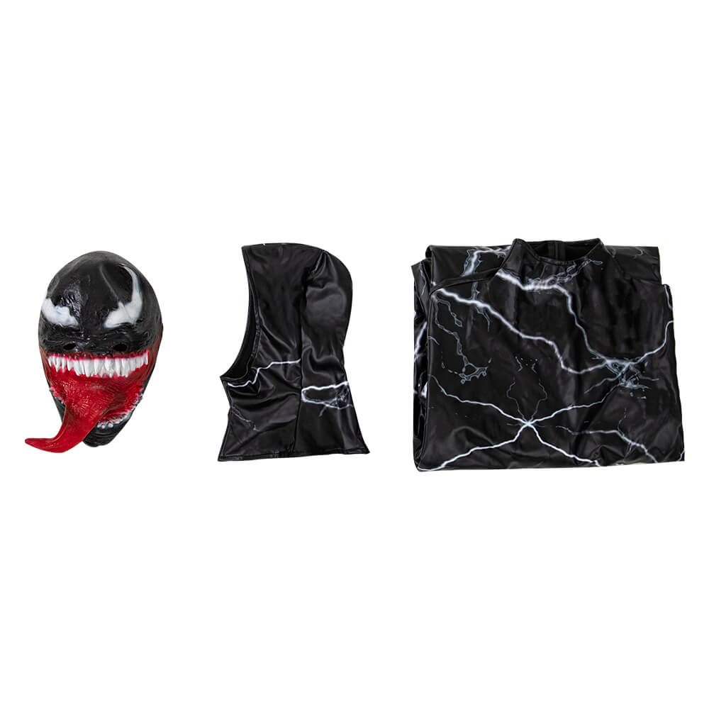 Venom 3 The Last Dance Eddie Brock Cosplay Costume Vikidoky