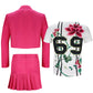 White Chicks Marcus Copeland Cosplay Costume for Men Cross Dressing
