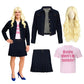 White Chicks Kevin Copeland Cosplay Costume for Men Cross Dressing