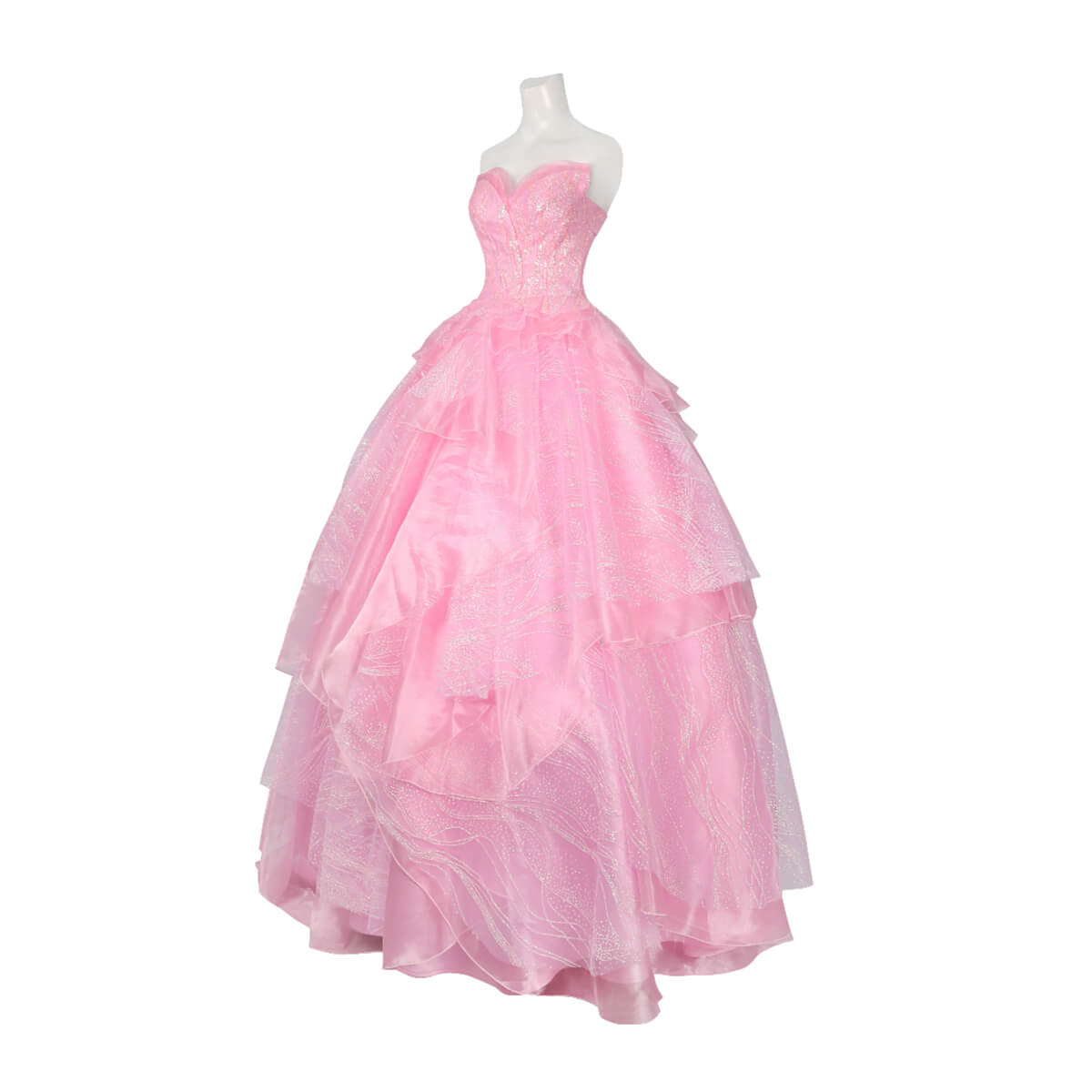 Wicked 2024 Glinda Upland Cosplay Costume Party Dress