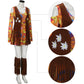 Adults Hippie Halloween Costume 70s Outfits