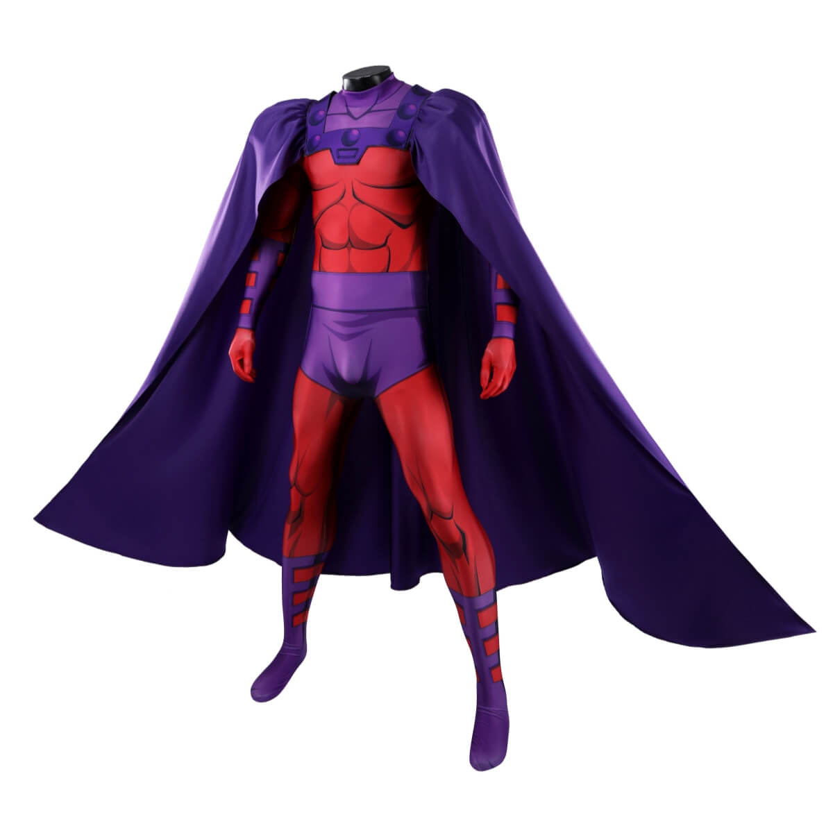 X-Men 97 Magneto Cosplay Costume with Helmet