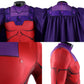 X-Men 97 Magneto Cosplay Costume with Helmet
