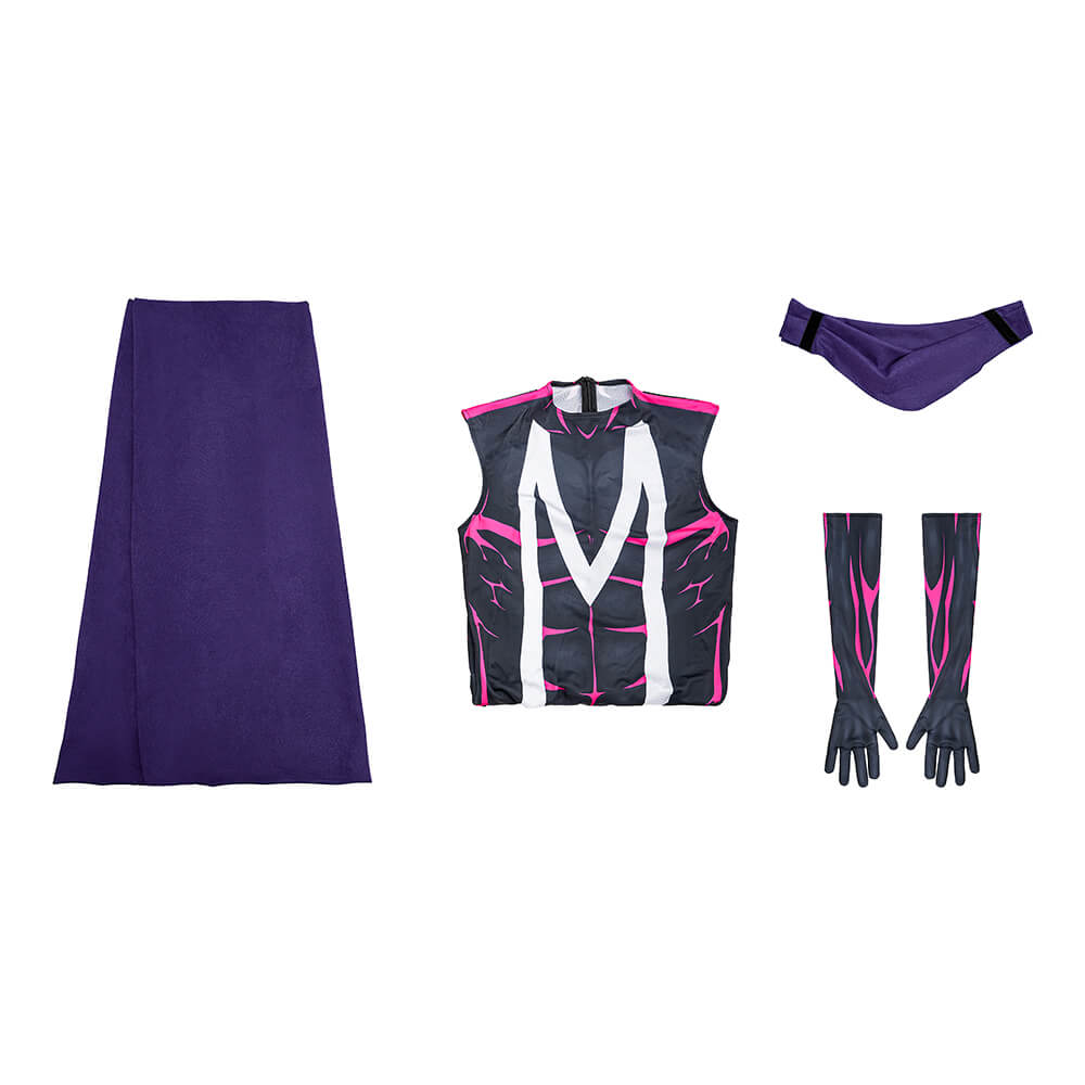 X-Men 97 Magneto Cosplay Costume with Cloak Vikidoky