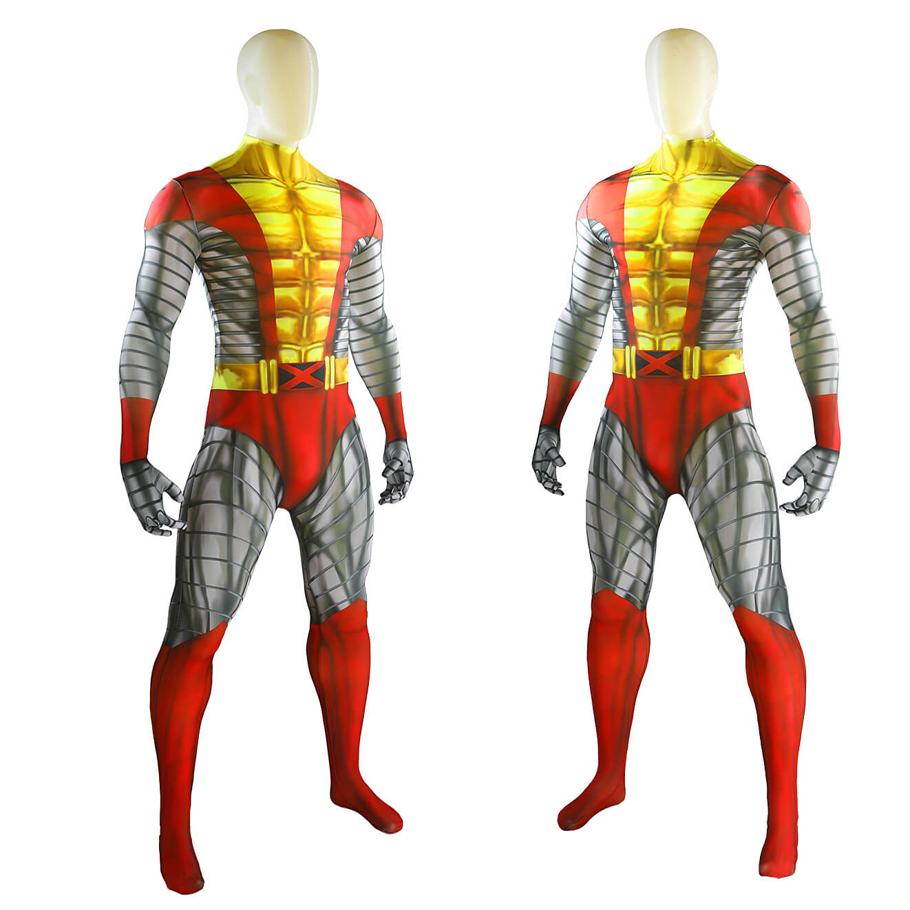 X-men Colossus Cosplay Costume Printed Style