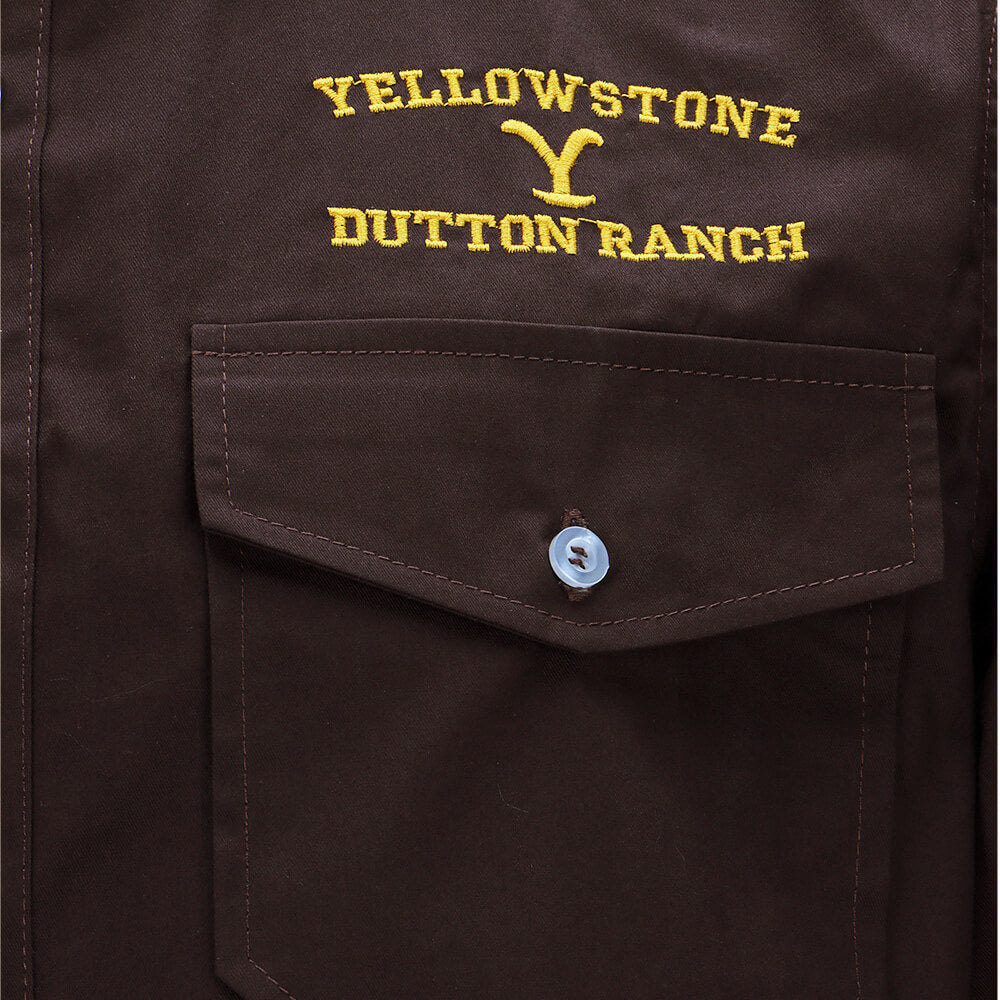 Yellowstone John Dutton Shirt for Men Cosplay Costume