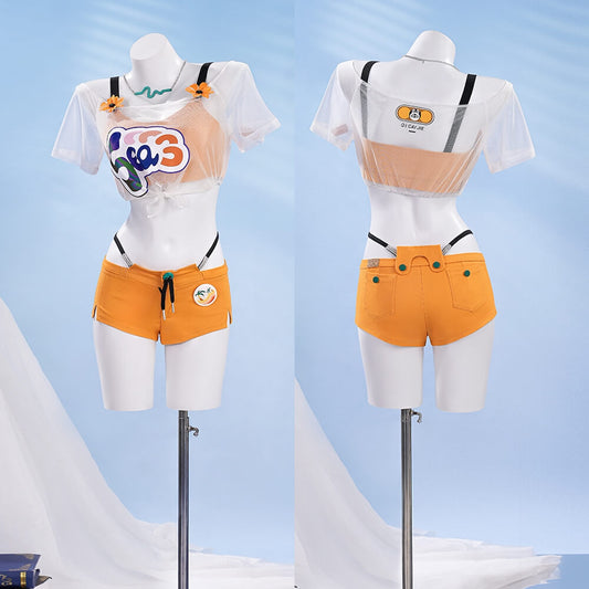 Zenless Zone Zero Belle Cosplay Costume Summer Outfits
