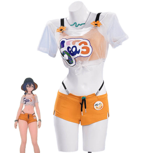 Zenless Zone Zero Belle Cosplay Costume Summer Outfits