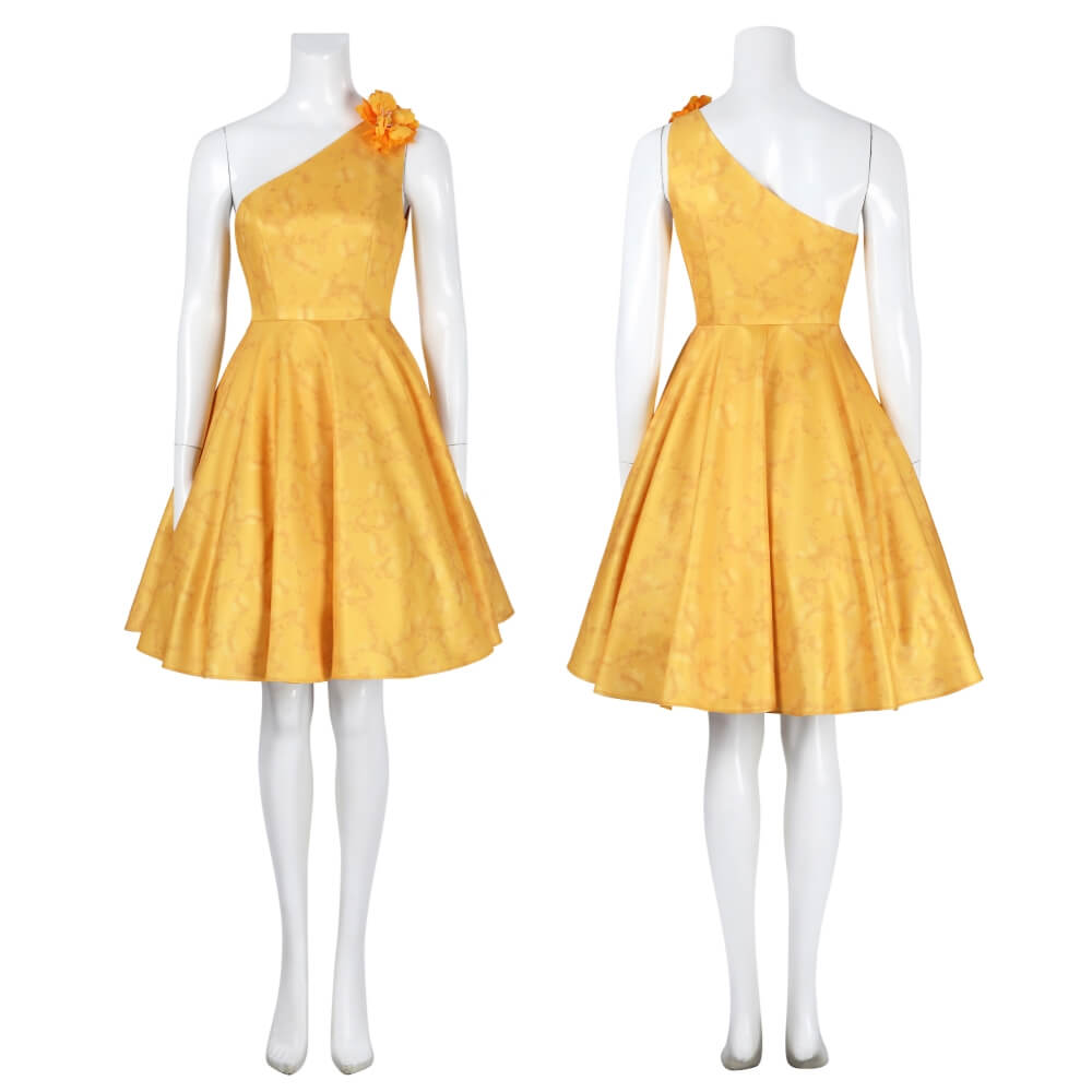 Zootopia 2 Judy Hopps Cosplay Costume Yellow Dress