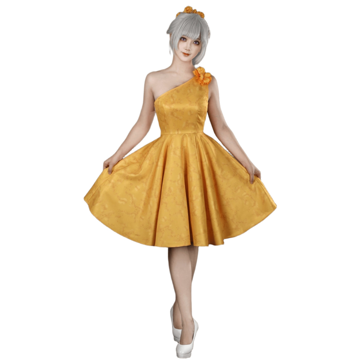 Zootopia 2 Judy Hopps Cosplay Costume Yellow Dress