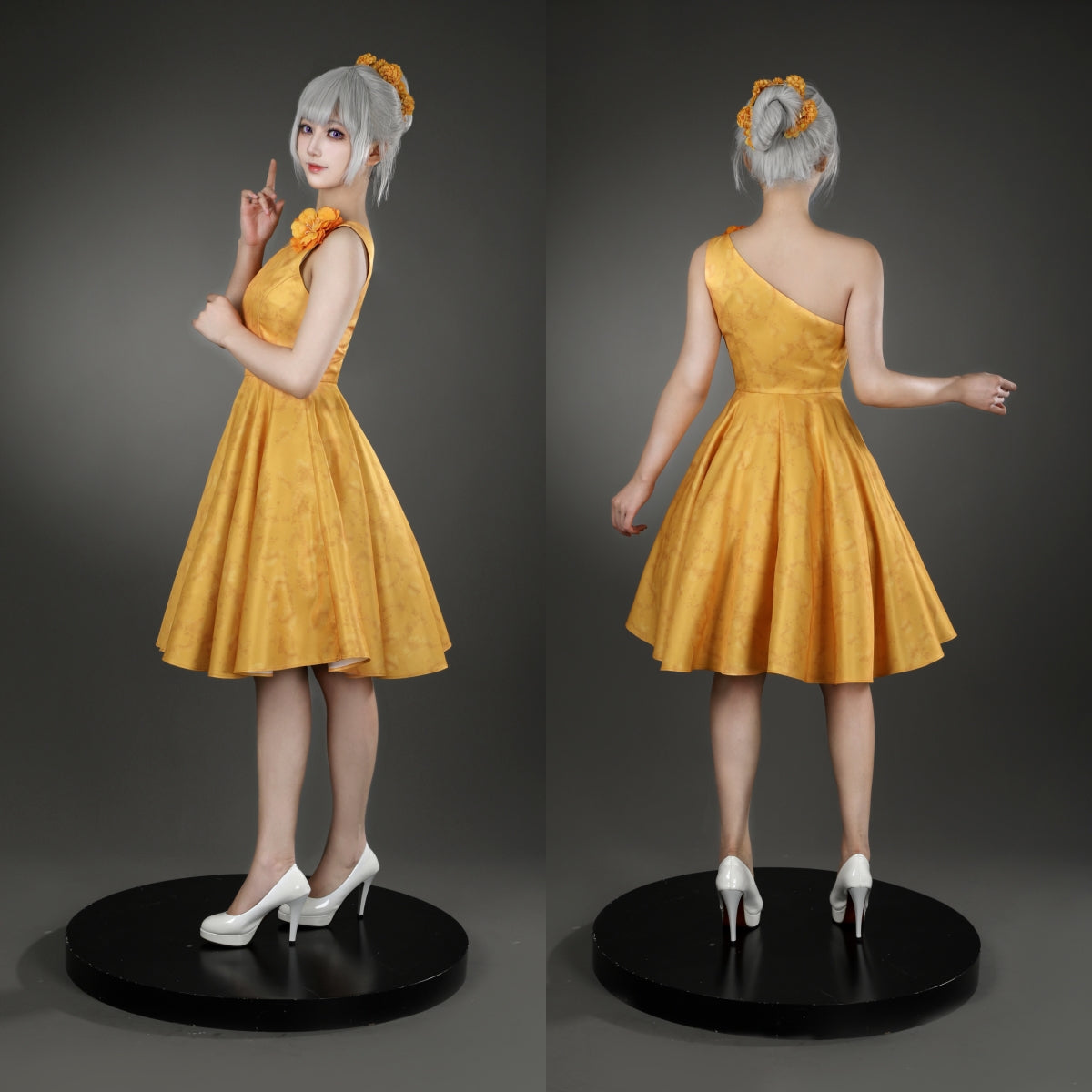 Zootopia 2 Judy Hopps Cosplay Costume Yellow Dress