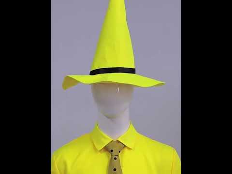 Curious George Man with the Yellow Hat Ted Cosplay Costume