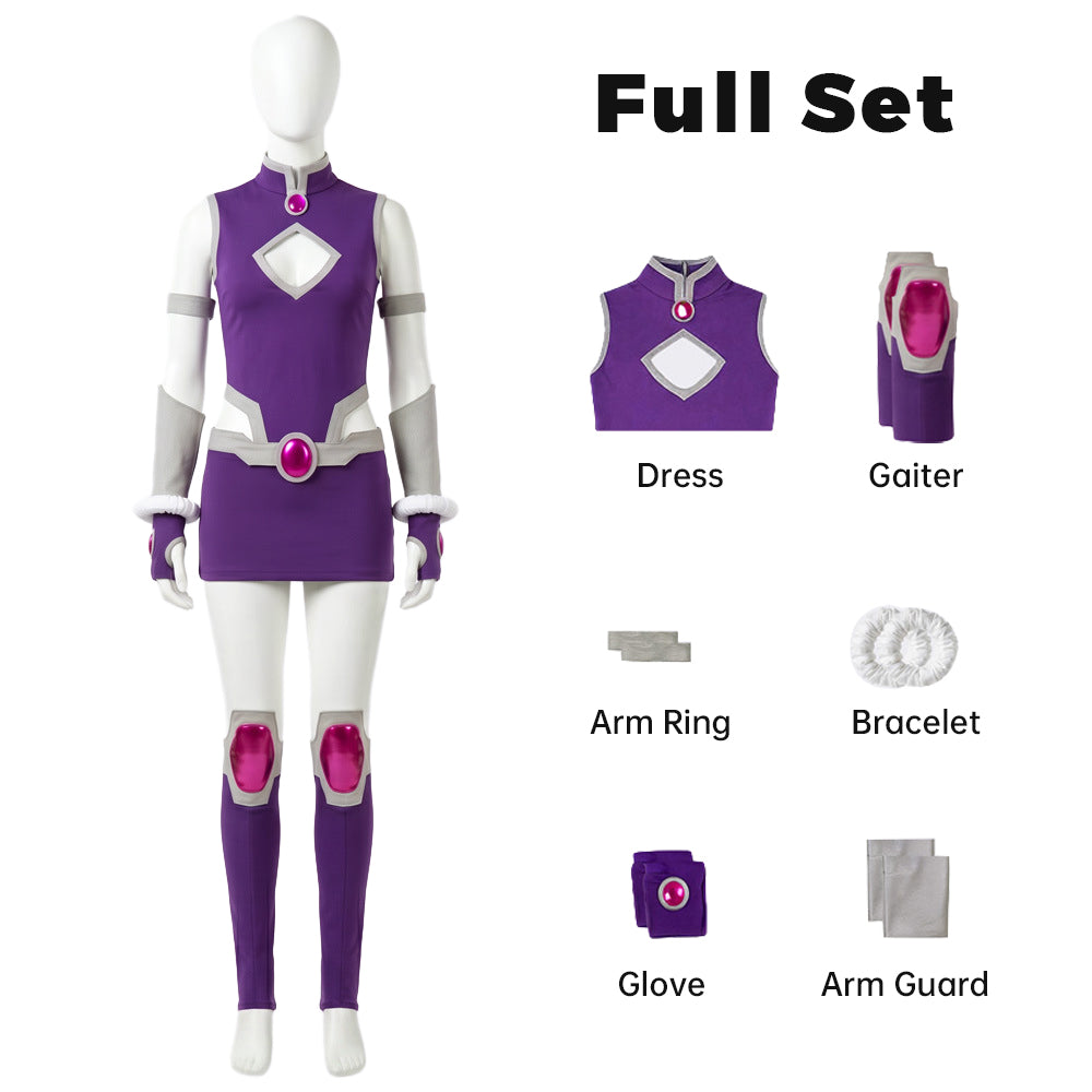 Princess Koriand'r Starfire Cosplay Costume Style B