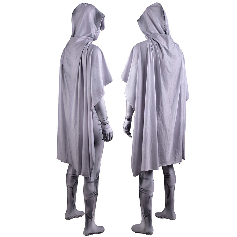 Moon Knight Body Suit Spandex Cosplay Costume Adults Kids