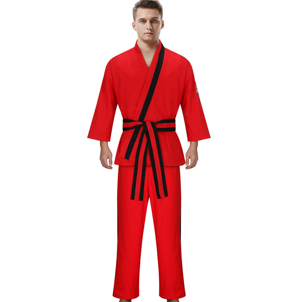 Vikidoky Cobra Kai Eagle Fang Karate Devon Cosplay Costume – VikiDoky